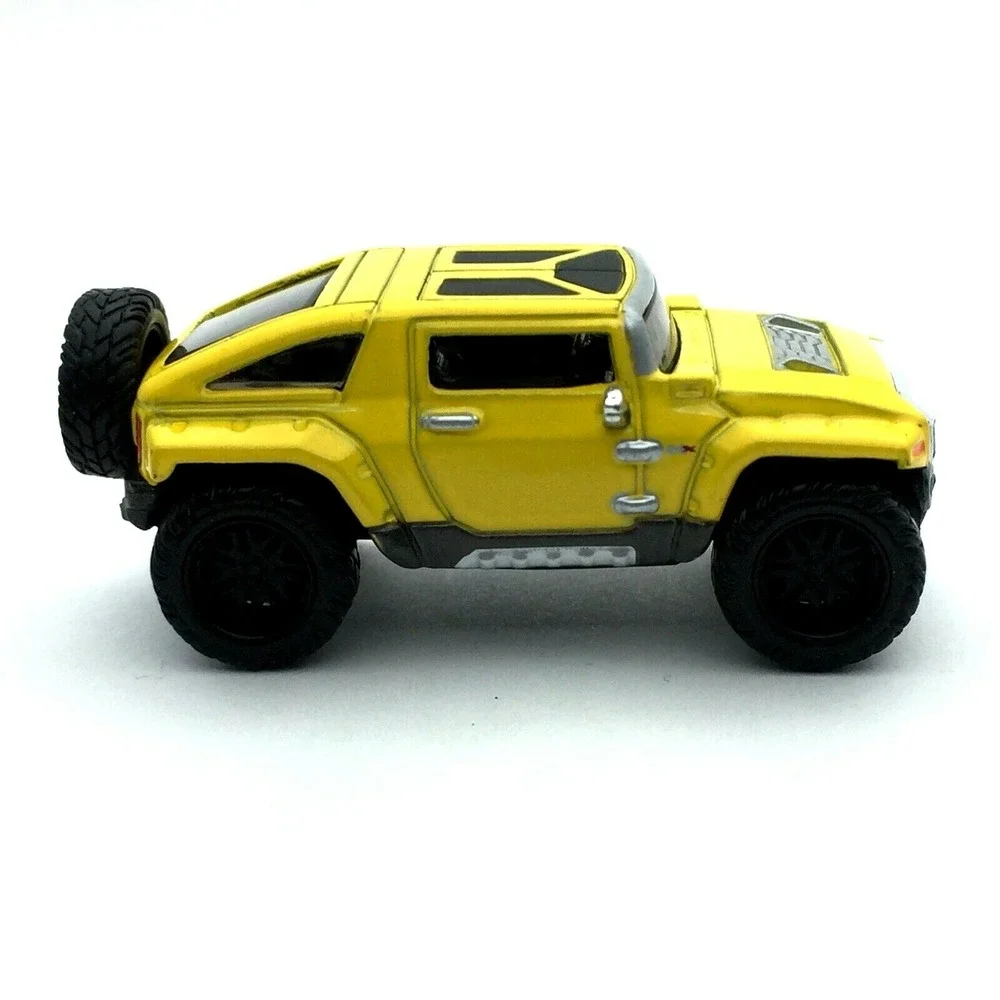 Maisto All Stars Hummer‎ HX Concept SUV Yellow Diecast 1/64 Scale Loose